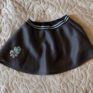 Disney descendants 3 Black Skort with Embroidered Crest